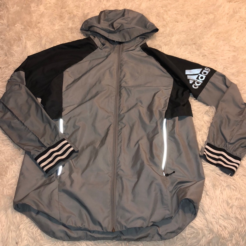 Adidas zip up jacket